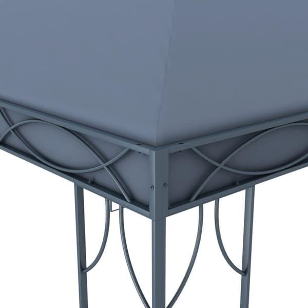 vidaXL Paviljong 400x300 cm antracit