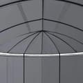 Miniatyrbillede 3 af 7: vidaXL pavillon med gardiner 520x349x255 cm antracitgrå