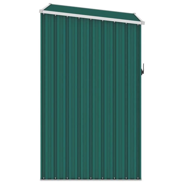vidaXL haveskur 87x98x159 cm galvaniseret stål grøn