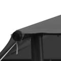 Miniatyrbilde 5 av 8: vidaXL Paviljong 3x3 m antrasitt stoff og stål 180 g/m²