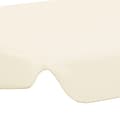 Miniatyrbillede 5 af 8: vidaXL baldakin til havegynge 150/130x105/70 cm cremefarvet