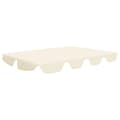 Miniatyrbillede 1 af 8: vidaXL baldakin til havegynge 150/130x105/70 cm cremefarvet