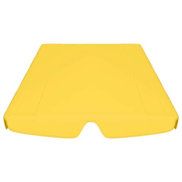 vidaXL Erstatningsbaldakin hagehuske gul 188/168x145/110 cm
