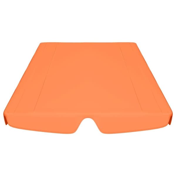 vidaXL Erstatningsbaldakin hagehuske oransje 188/168x145/110 cm