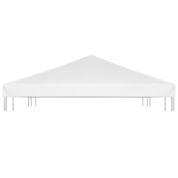 vidaXL Toppduk til paviljong 270 g/m² 4x3 m hvit