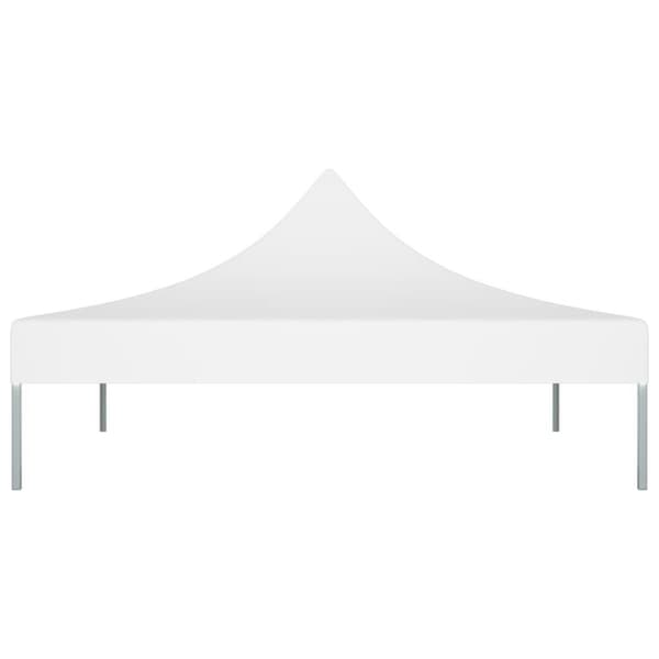 vidaXL Tak till partytält 2x2 m vit 270 g/m²