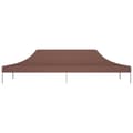 Miniatyrbillede 3 af 6: vidaXL tag til festtelt 6x3 m 270 g/m² brun