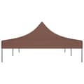 Miniatyrbillede 4 af 6: vidaXL tag til festtelt 6x3 m 270 g/m² brun
