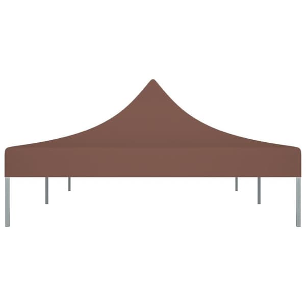 vidaXL tag til festtelt 6x3 m 270 g/m² brun