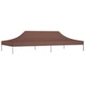Miniatyrbillede 2 af 6: vidaXL tag til festtelt 6x3 m 270 g/m² brun
