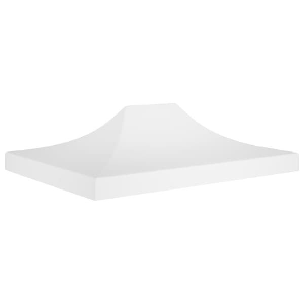 vidaXL tag til festtelt 4,5x3 m 270 g/m² hvid