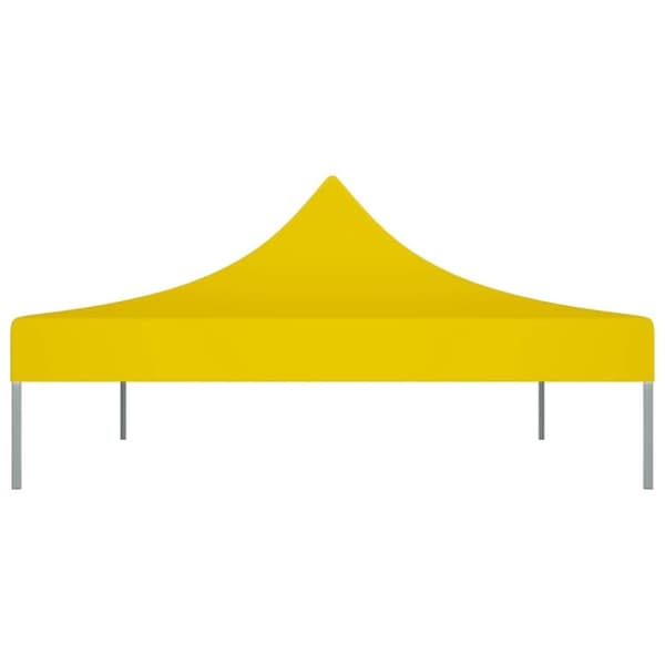 vidaXL tag til festtelt 4,5x3 m 270 g/m² gul