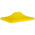 Miniatyrbillede 1 af 6: vidaXL tag til festtelt 4,5x3 m 270 g/m² gul