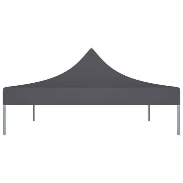 vidaXL Teltduk for festtelt 4,5x3 m antrasitt 270 g/m²