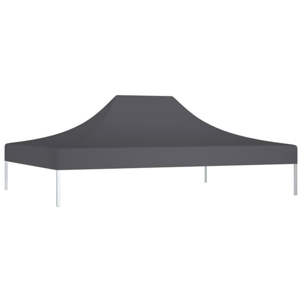 vidaXL Teltduk for festtelt 4,5x3 m antrasitt 270 g/m²
