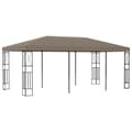Miniatyrbillede 1 af 6: vidaXL pavillon 6x3 m stof gråbrun