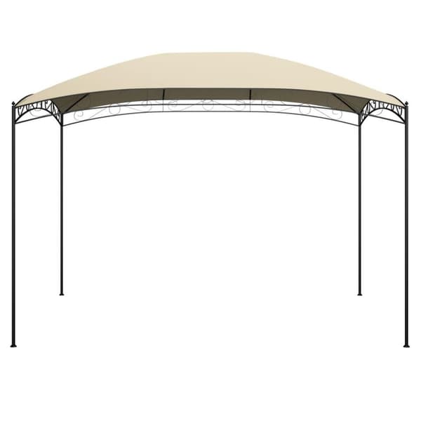 vidaXL havepavillon 3x4x2,65 180 g/m² cremefarvet