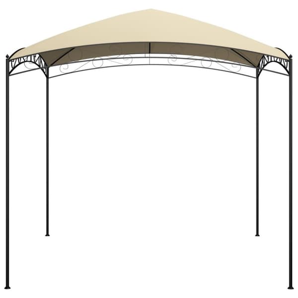 vidaXL pavillon 3x3x2,65 cm 180 g/m² cremefarvet