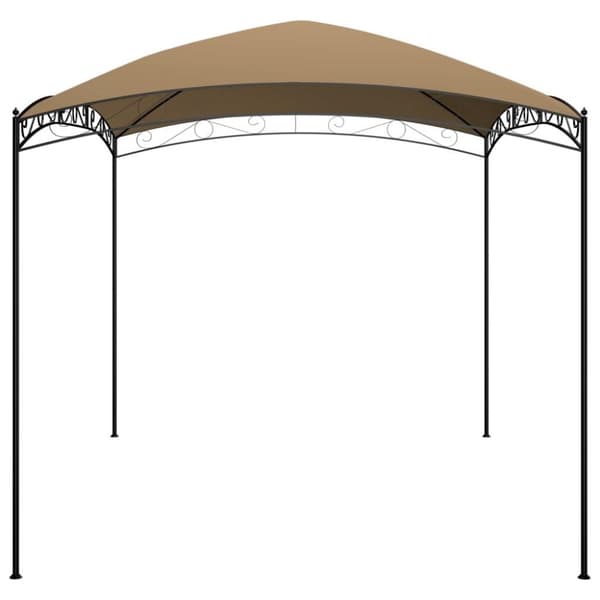 vidaXL havepavillon 3x4x2,65 180 g/m² gråbrun