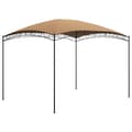Miniatyrbillede 1 af 5: vidaXL havepavillon 3x4x2,65 180 g/m² gråbrun
