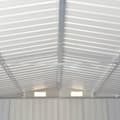 Miniatyrbillede 3 af 9: vidaXL haveskur 257x779x181 cm galvaniseret stål brun