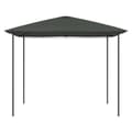 Miniatyrbillede 3 af 4: vidaXL pavillon 3x3x2,6 m 160 g/m² antracitgrå