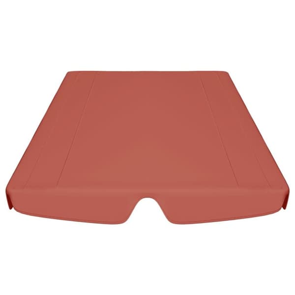 vidaXL baldakin til havegynge 188/168x145/110 cm terrakottafarvet