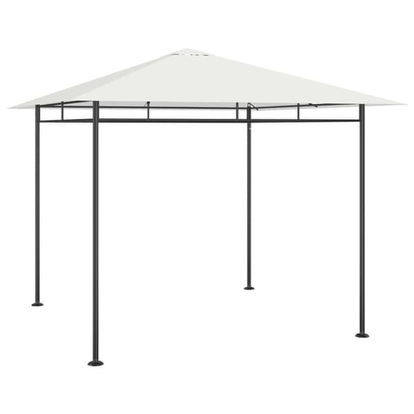 vidaXL Paviljong 3x3x2,7 m kremhvit 180 g/m²