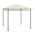 Miniatyrbilde 1 av 4: vidaXL Paviljong 3x3x2,7 m gråbrun 180 g/m²