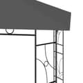 Miniatyrbillede 5 af 6: vidaXL pavillon 4x3x2,7 m 160 g/m² antracitgrå
