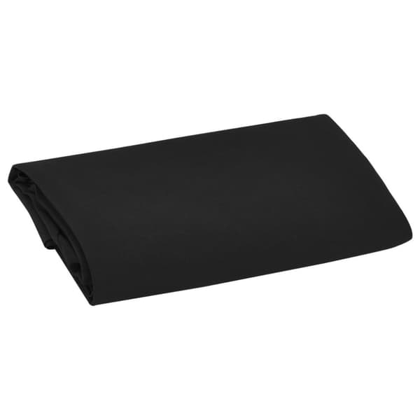 vidaXL udskiftningsdug til parasol 300 cm sort
