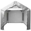 Miniatyrbillede 3 af 6: vidaXL opbevaringstelt 180x180 cm galvaniseret stål grå