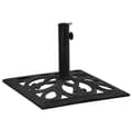 Miniatyrbilde 1 av 10: vidaXL Parasollbase svart 47x47x33 cm støpejern