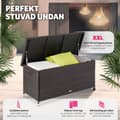Miniatyrbild 4 av 11: Dynbox Kiruna med lock - brun