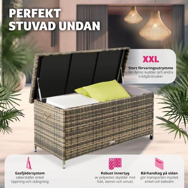 Dynbox Kiruna med lock - natur