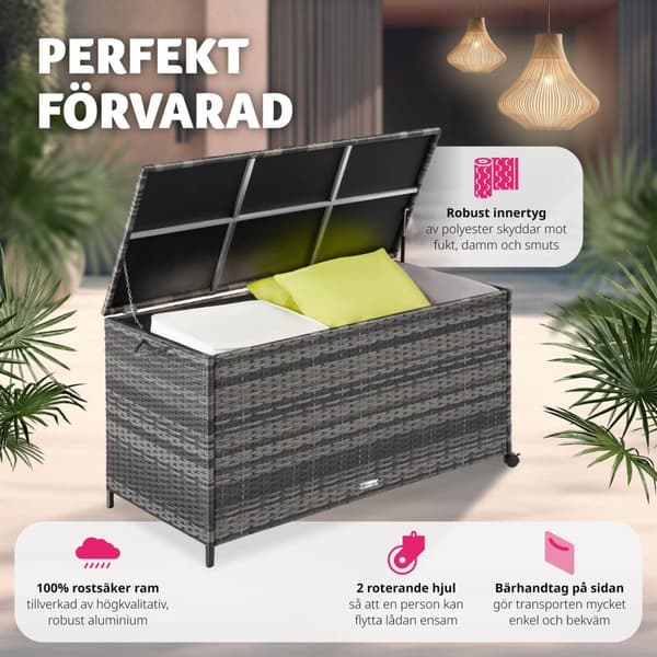 Dynbox i konstrotting - grå