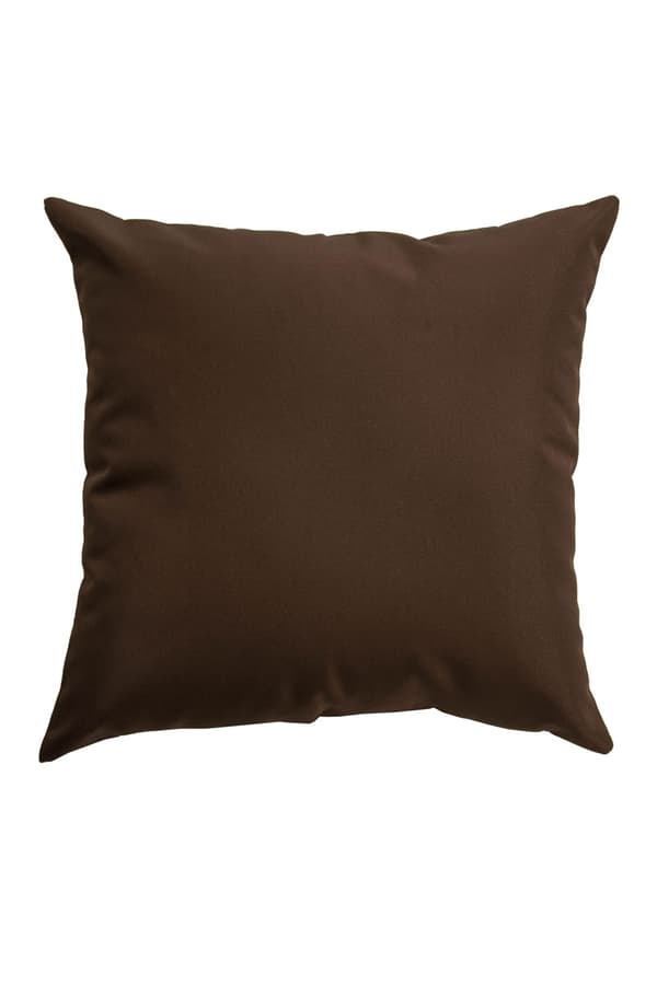 CLP Dekorativ pude 45 x 45 cm terra brun
