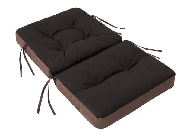 Bankdyna för trädgårdsmöbler, sittdyna inomhus/utomhus - Brun - 60 cm (1 stycke)