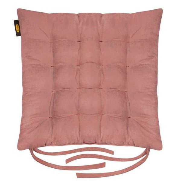 STOLEPUDE "ADA" 40 X 40 X 6 CM PINK