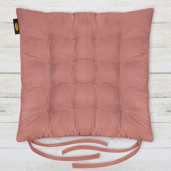STOLEPUDE "ADA" 40 X 40 X 6 CM PINK
