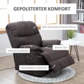 Miniatyrbillede 4 af 9: Elektrisk Recliner, 98x82x106 cm, Mørkegrå