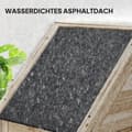 Miniatyrbillede 5 af 9: Havekabinet, 80x49x170 cm, Naturligt Træ
