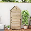 Miniatyrbillede 8 af 9: Havekabinet, 80x49x170 cm, Naturligt Træ