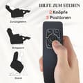 Miniatyrbillede 4 af 9: TV-stol med løftehjælp, 92x95x107 cm, Sort