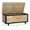 Miniatyrbillede 3 af 9: Havekasse, 100x50x43 cm, Natur