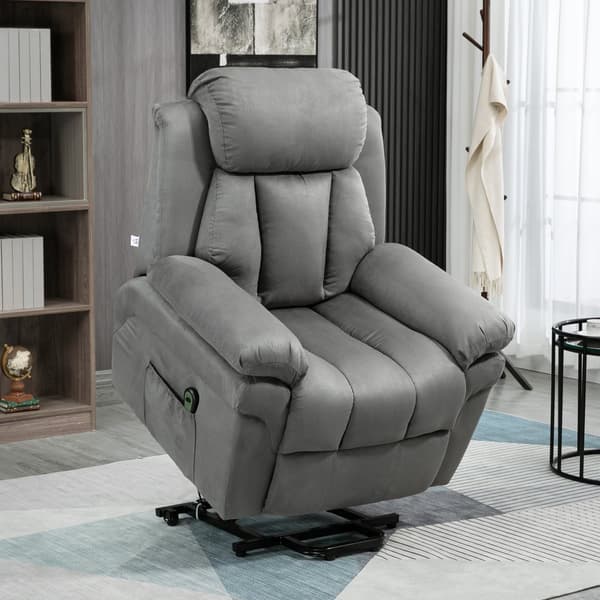 Elektrisk Recliner, 93x96x105 cm, Lys Grå