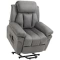 Miniatyrbillede 1 af 9: Elektrisk Recliner, 93x96x105 cm, Lys Grå