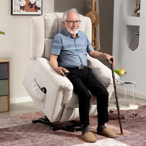 Lænestol, 85x91x104 cm, Beige