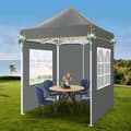 Pikkukuva 2 / 2: Gazebo, UPF 50+, Vesitiivis, Nopea ja Helppo Kokoaminen,Harmaa