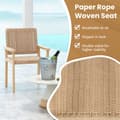 Pikkukuva 6 / 8: Puutuolien setti, 23.5x23x35 tuumaa, luonnonväri
